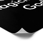 神の賛美マジックを使う者は皆である。 ポスター (角)