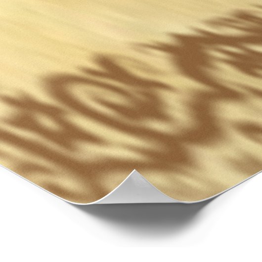 神の賛美 ポスター (角)