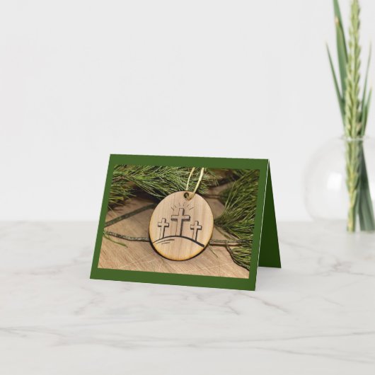 神の賜物 サンキューカード (正面)