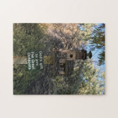 神の贈り物，素晴らしアウトドア，サインおもしろい ジグソーパズル (横)