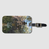 神の贈り物,素晴らしアウトドア,サインおもしろい ラゲッジタグ (正面横)