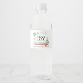 神の赤ちゃんシャワーの子供 ペットボトルラベル