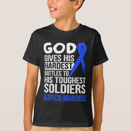 神の軍装兵ALOPECIA認識度t Tシャツ (正面)
