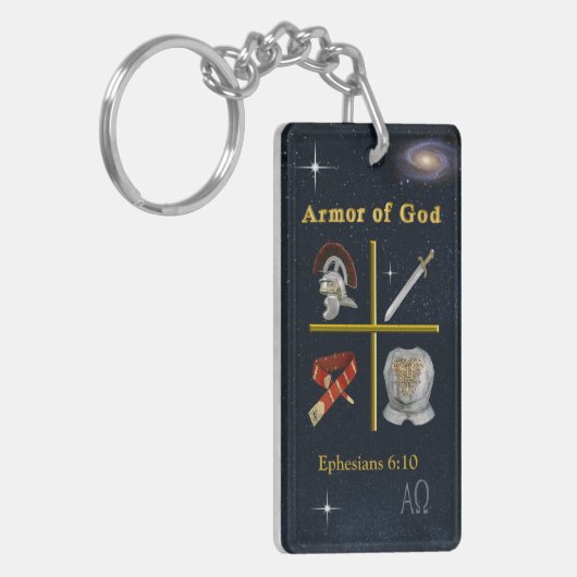 神の軍 キーホルダー (正面左)