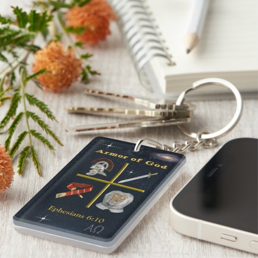 神の軍 キーホルダー (正面右)