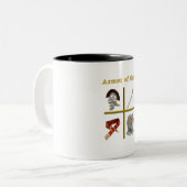 神の軍 ツートーンマグカップ (正面左)