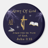 神の軍 マグネット (正面)