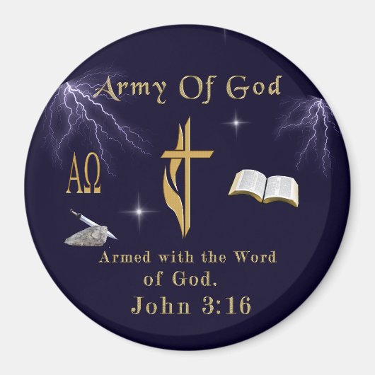 神の軍 マグネット (正面)