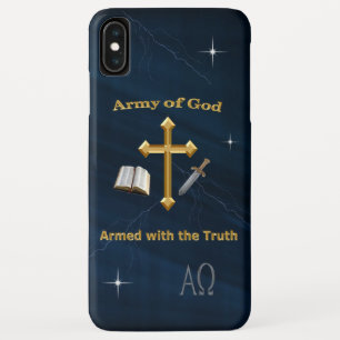 神の軍 iPhone XS MAXケース