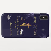 神の軍 Case-Mate iPhoneケース (裏面(横))