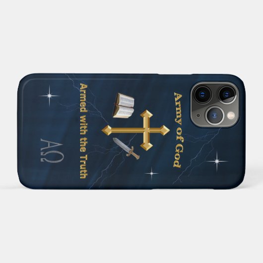 神の軍 Case-Mate iPhoneケース (裏面(横))