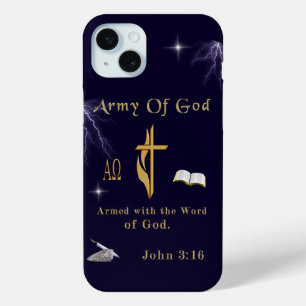 神の軍 iPhone 15 MINIケース