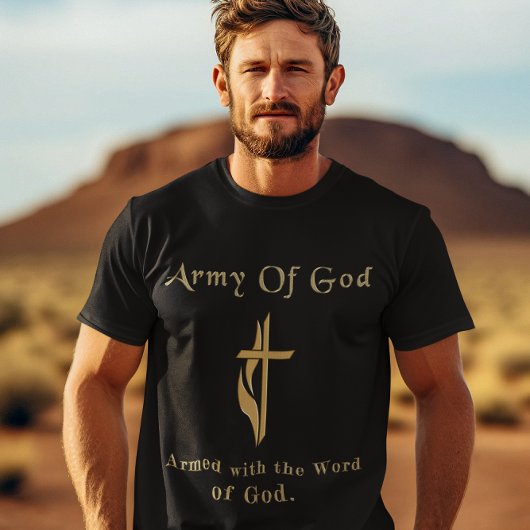 神の軍 Tシャツ