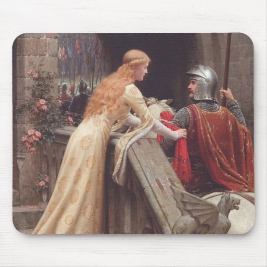 神の速度! [エドマンドブレアLeighton] マウスパッド (正面)