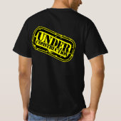 神の造りかけ Tシャツ (裏面)