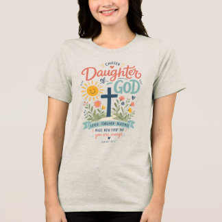 神の選ばれた娘 トライブレンドTシャツ