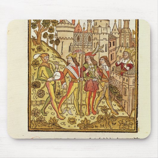 神の都市および今世紀の都市 マウスパッド (正面)