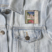 神の都市としてローマの眺め 缶バッジ (インサイチュ)