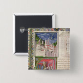 神の都市としてローマの眺め 缶バッジ (正面&裏面)