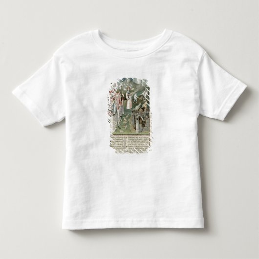 神の都市、カン市および都市の トドラーTシャツ (正面)