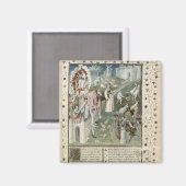 神の都、カーンの都、の市 マグネット (正面/裏面)