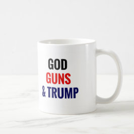 神の銃及び切札 コーヒーマグカップ