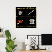 神の鎧のポスター ポスター (ホームオフィス)