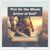 神の鎧の全カスタム体 – ビニールのシール シール (シート)