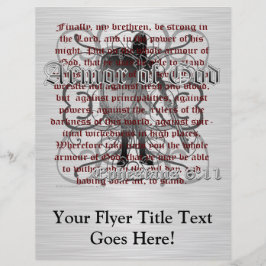 神の鎧の兵士 チラシ