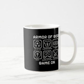 神の鎧ピクセル信仰キリスト教ビデオゲーム コーヒーマグカップ