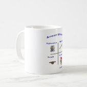 神の鎧 コーヒーマグカップ (正面左)