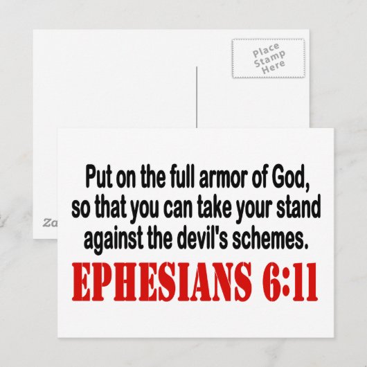 神の鎧 ポストカード (正面/裏面)