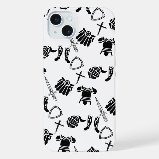 神の鎧 iPhoneケース (裏面)