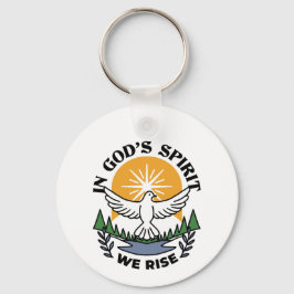 神の霊によって私たちは立ち上がる – 信仰と自由 キーホルダー