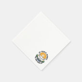 神の霊によって私たちは立ち上がる – 信仰と自由 スタンダードカクテルナプキン (角)