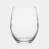 神の霊によって私たちは立ち上がる – 信仰と自由 ステムなしワイングラス (右)