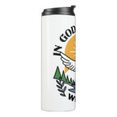 神の霊によって私たちは立ち上がる – 信仰と自由 タンブラー (回転左)