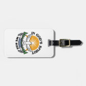 神の霊によって私たちは立ち上がる – 信仰と自由 ラゲッジタグ (正面横)