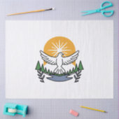 神の霊によって私たちは立ち上がる – 信仰と自由 薄葉紙 (クラフト)