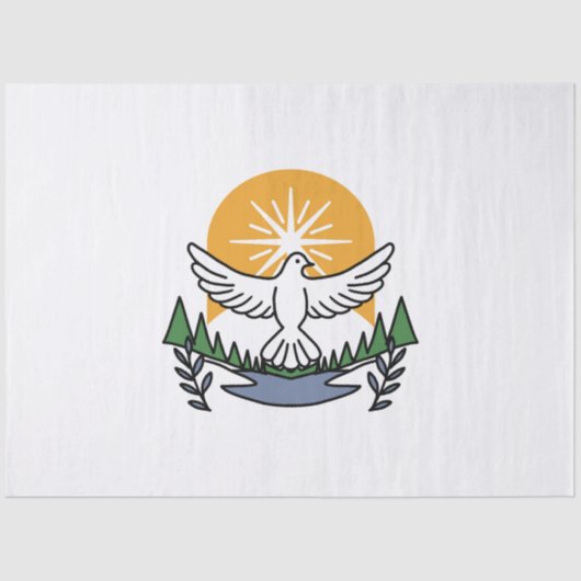 神の霊によって私たちは立ち上がる – 信仰と自由 薄葉紙 (正面)