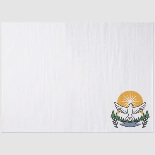 神の霊によって私たちは立ち上がる – 信仰と自由 薄葉紙 (正面)