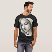 「神の霊感:芸術と霊性」 Tシャツ (正面フル)