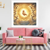 神の静寂:平和の王子 キャンバスプリント (インサイチュ (リビング))