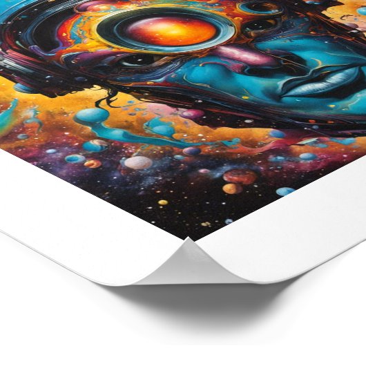 神の顔 ポスター (角)