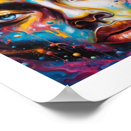 神の顔 ポスター (角)