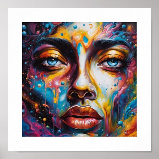 神の顔 ポスター (正面)