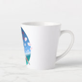 神の風 カフェラテマグ (右)