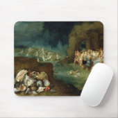 神の饗宴の貝の静物画 マウスパッド (マウス)
