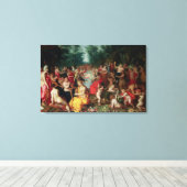 神の饗宴 キャンバスプリント (インサイチュ (ウッドフロア))