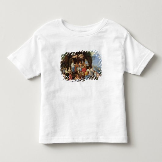 神の饗宴 トドラーTシャツ (正面)